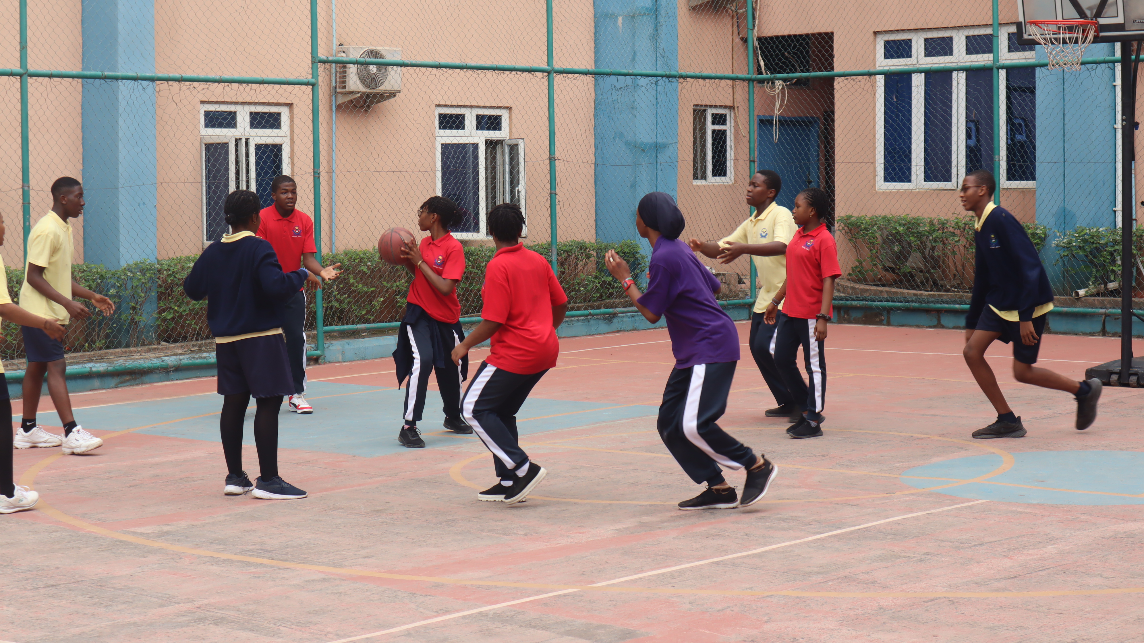 School campus and educational facilities